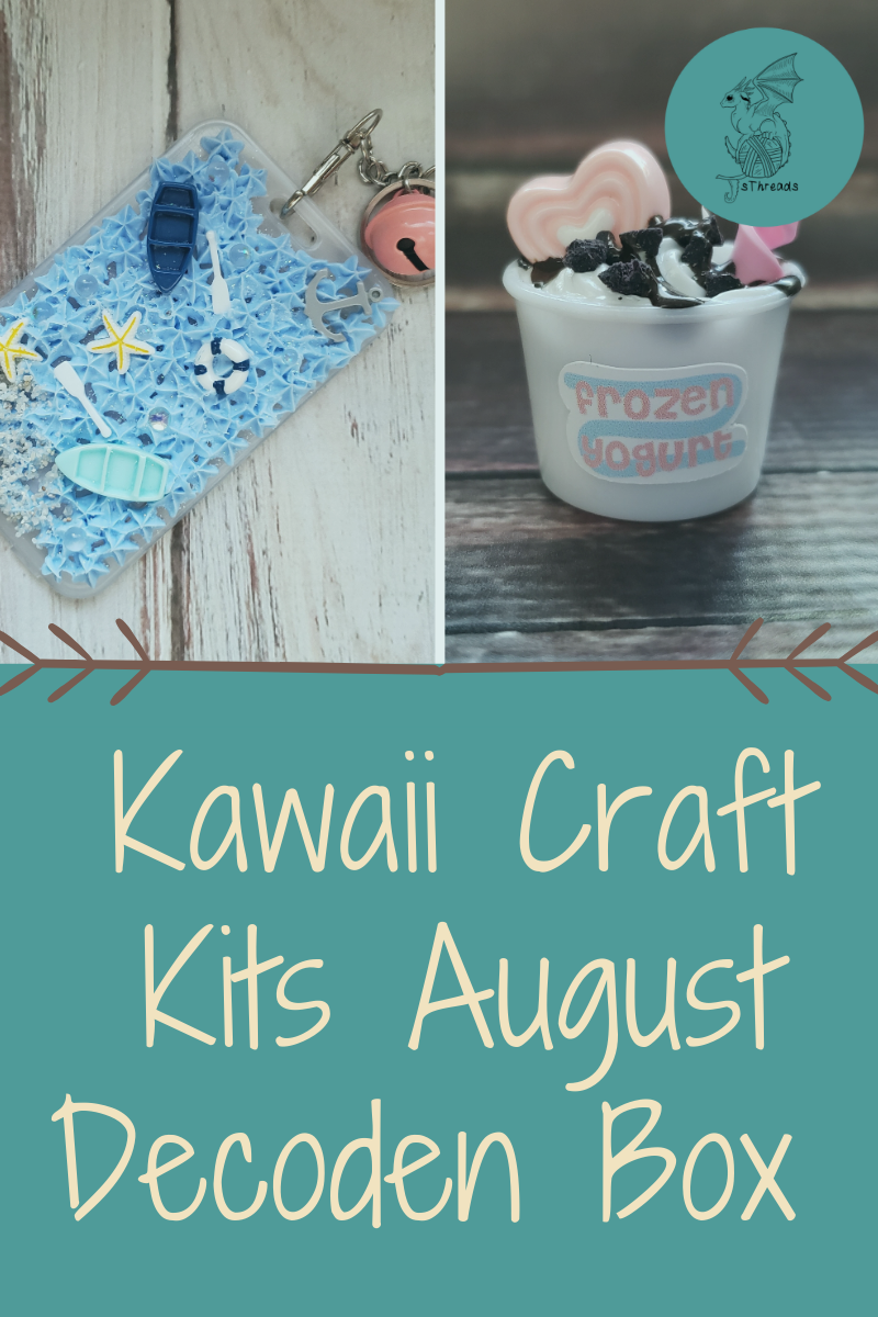 August decoden Kawaii Craft Kits, decoden craft kit - JSThreads